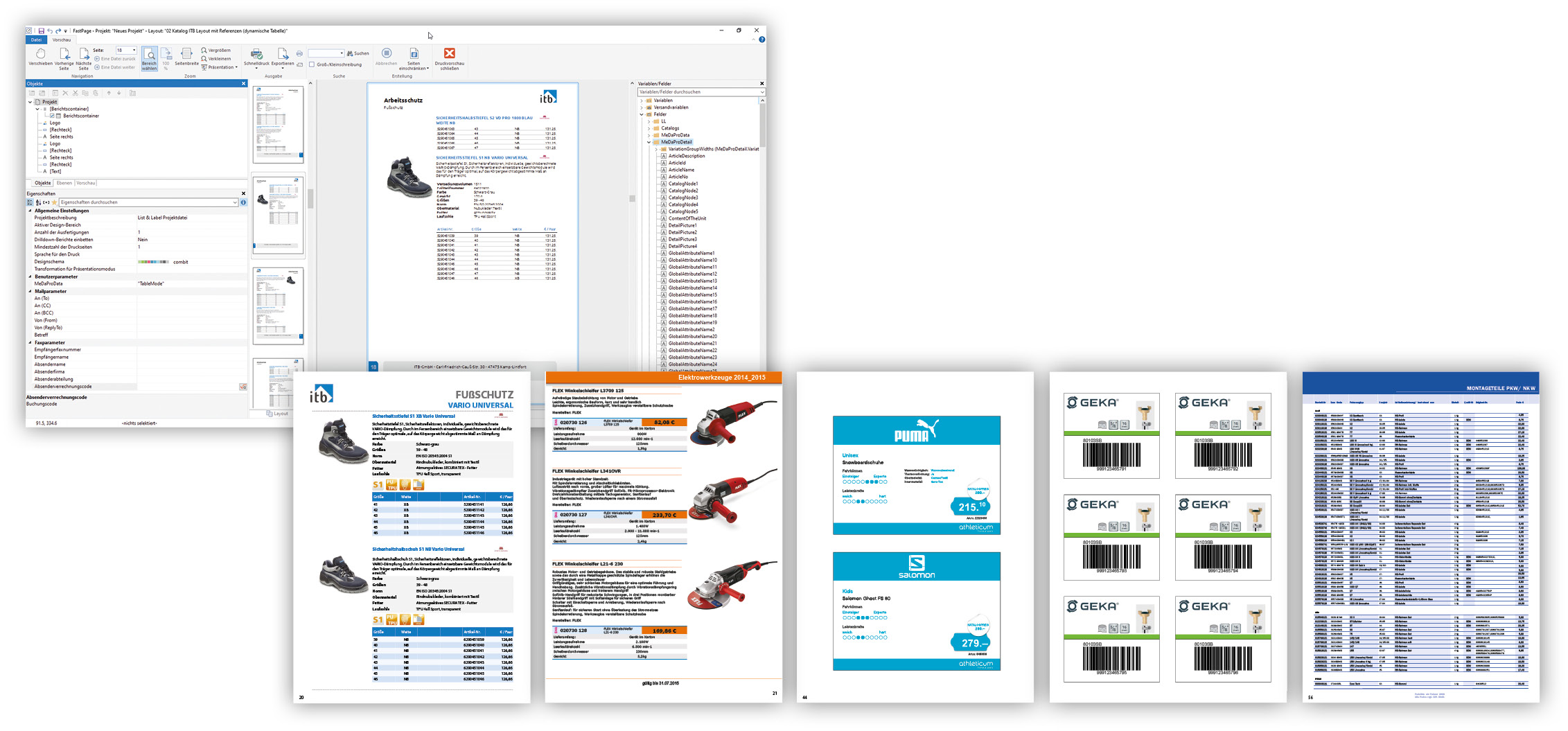 MeDaPro FastPage: Preislisten & Datenblätter schnell und effizient erstellen Durch MeDaPro FastPage werden direkt aus der MeDaPro Preislisten & Datenblätter schnell und effizient erstellt